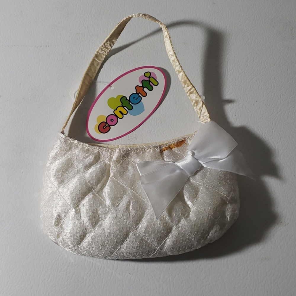 Confetti mini sequenced purse